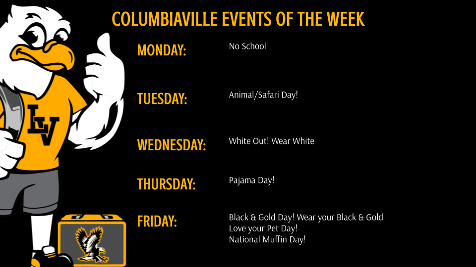 Columbiaville Events of the Week