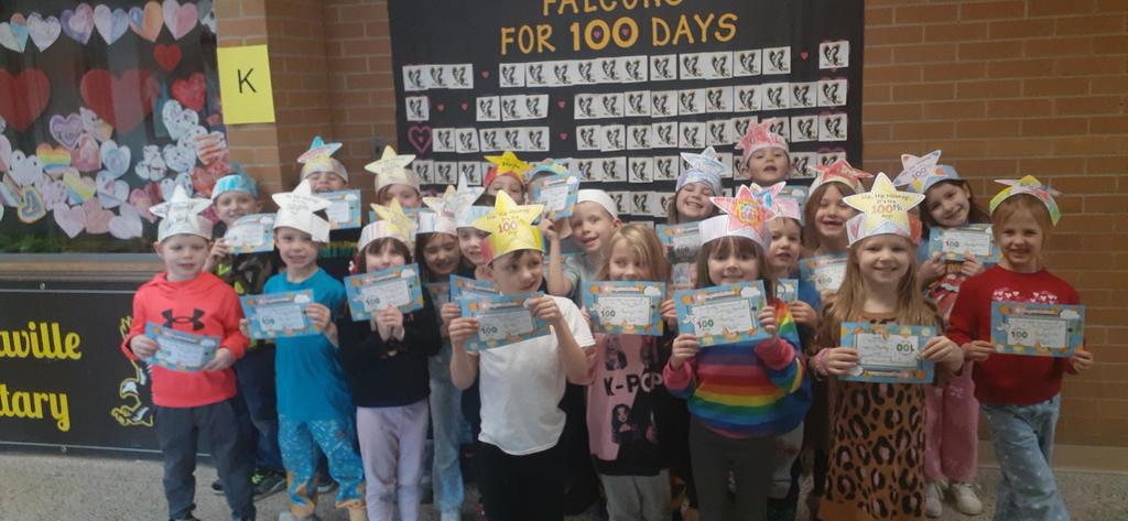 Mrs. Steven's Class celebrates the 100th day of school!