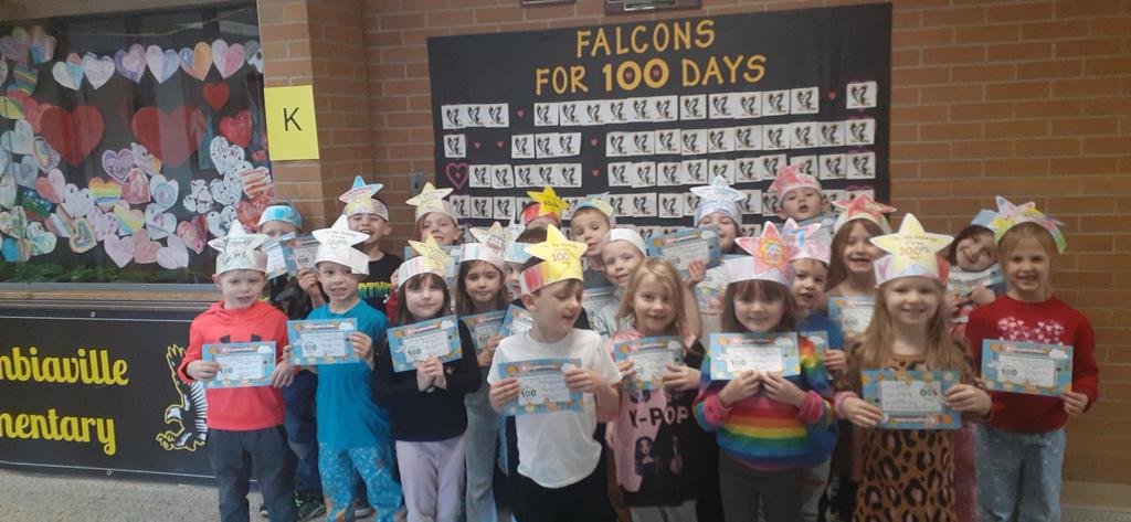 Mrs. Steven's Class celebrates the 100th day of school!