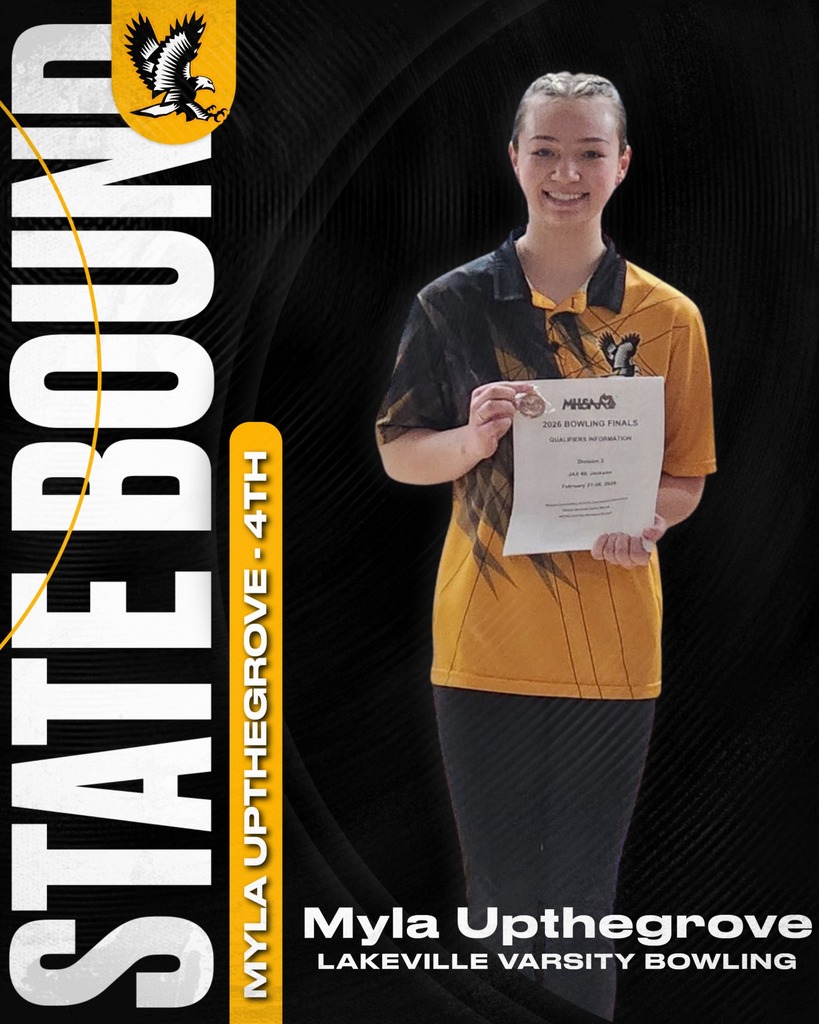 Myla Upthegrove takes it "DownTheAlley" for a 4th place regional finish, securing her trip to the State Finals!!! Congratulations Myla!