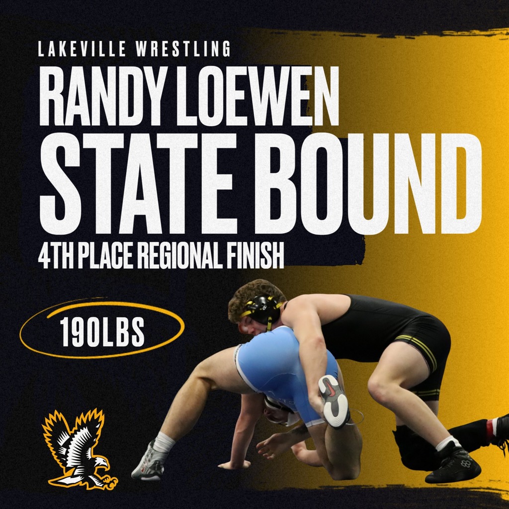 Congratulations Randy Loewen - 4th Place Finish at Regionals - STATE BOUND!