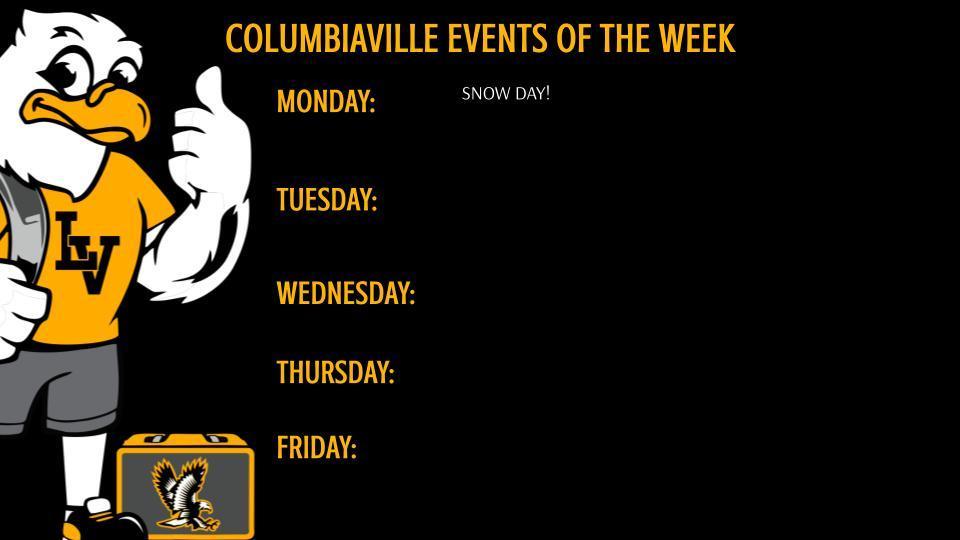 Columbiaville Events of the Week