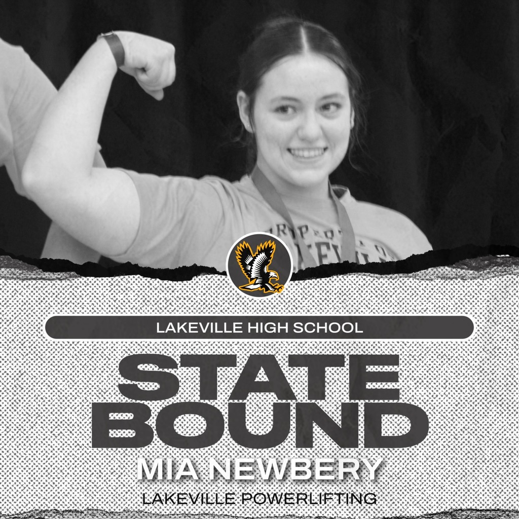 Congratulations Mia Newbery JV Powerlifting - State Bound!