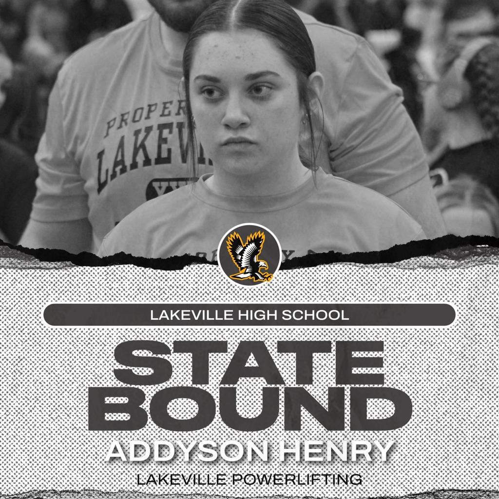 Congratulations Addyson Henry JV Powerlifting - State Bound!