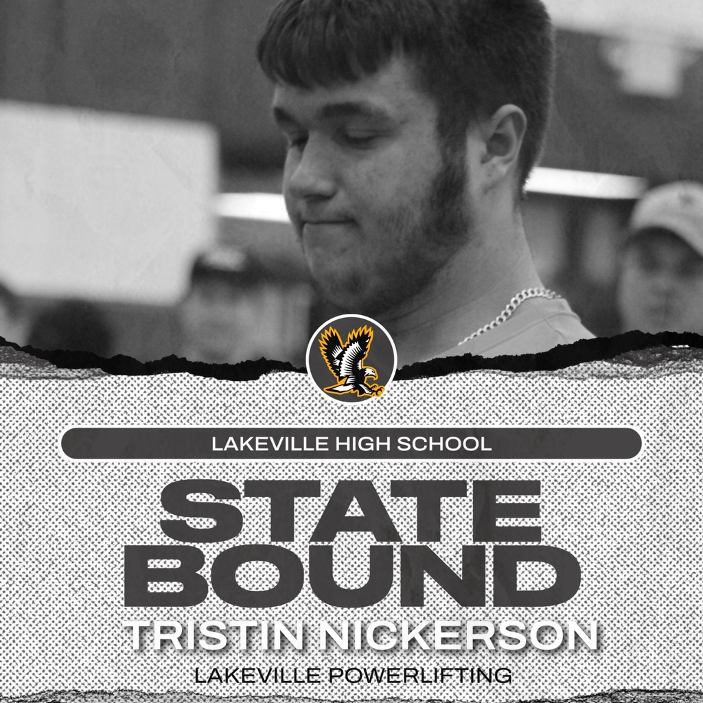 Congratulations Tristin Nickerson Varsity Powerlifting - State Bound!