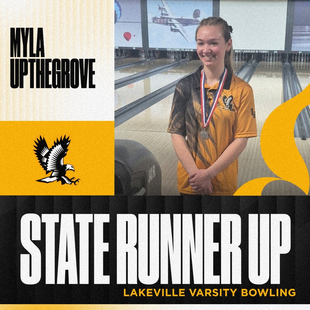 Congratulations to Myla Upthegrove! MHSAA Division 3 State Runner Up!