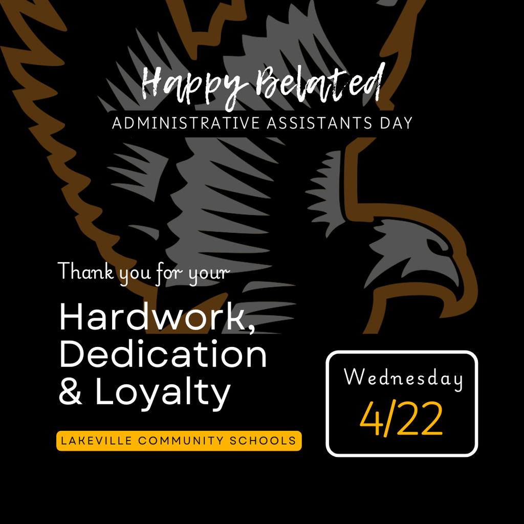 Happy Belated Administrative Assistant's Day!  We appreciate you so much!