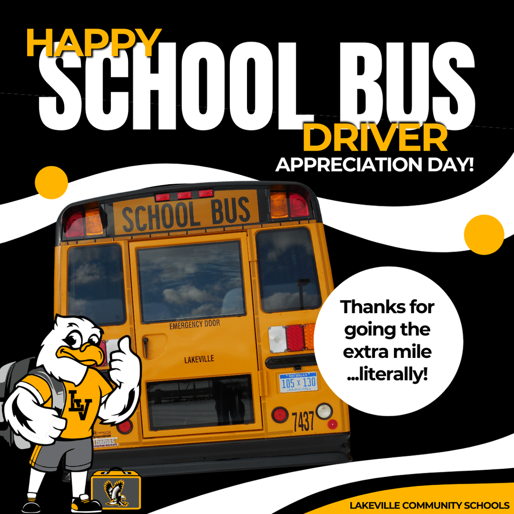 Thank you Bus Drivers for keeping our students safe, seen, and cared for every single day. You make a bigger impact than you know! Happy Bus Driver Appreciation Day!