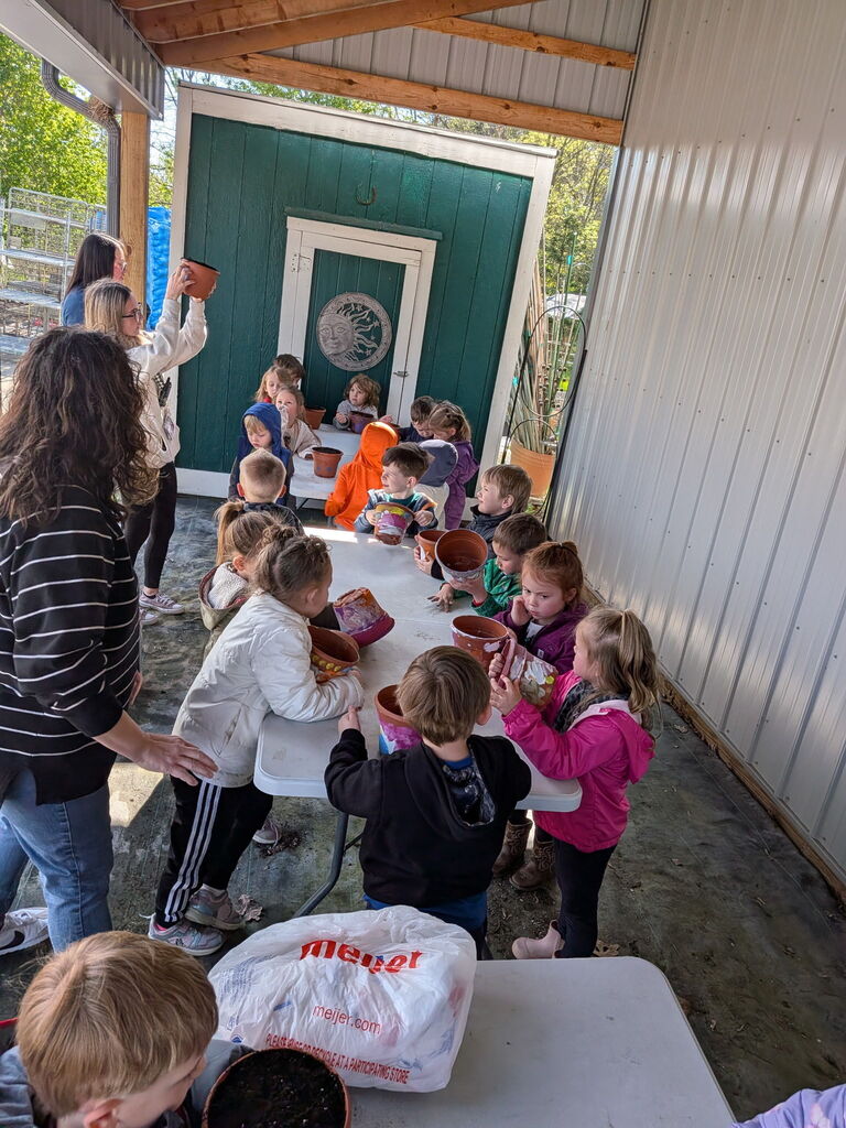 GSRP Students appreciate the generosity of Tau Gardens, Otisville
