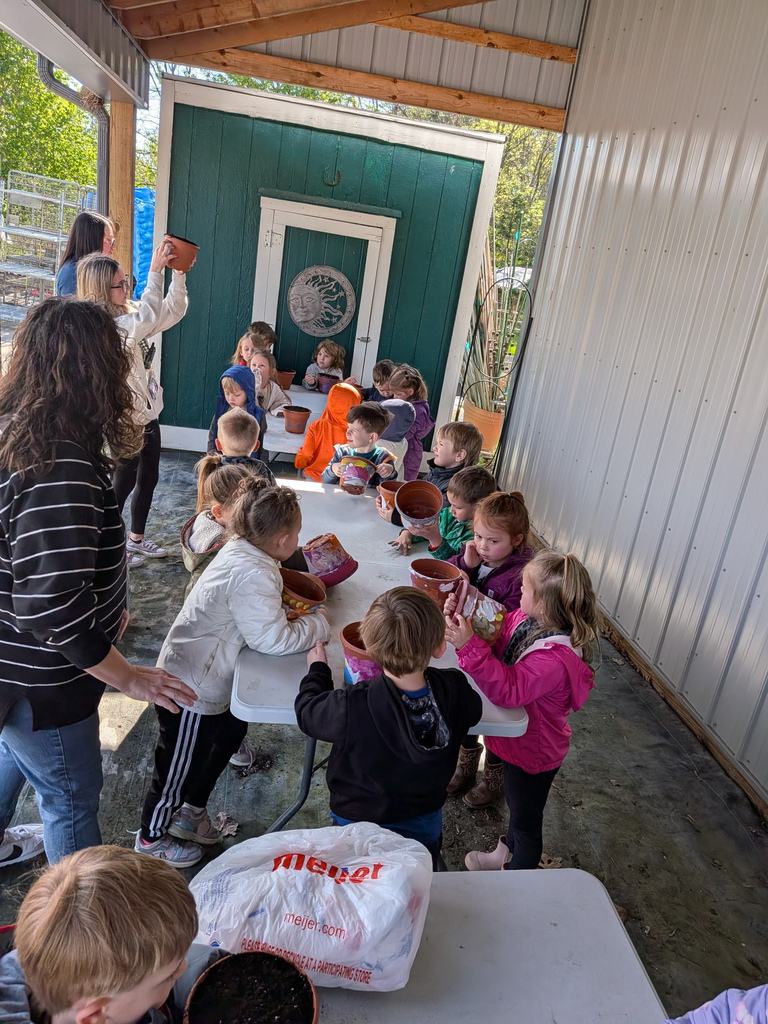 GSRP Students appreciate the generosity of Tau Gardens, Otisville