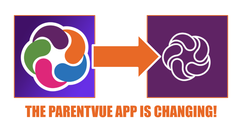 PARENTS! Be sure to download the new ParentVue App - the old app will be phased out this summer and will no longer work next school year! ALSO - be sure to complete the "Current Student Update" prior to Athletic Registration and the Kickoff!