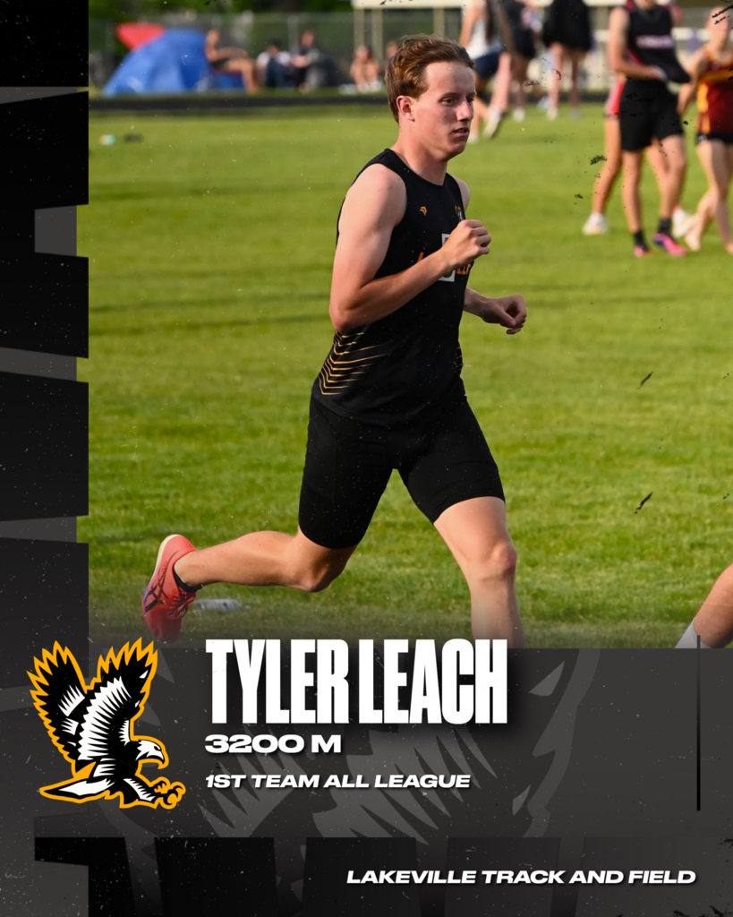Tyler Leach 3200m 1st Team