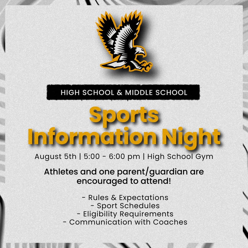 LAKEVILLE MIDDLE SCHOOL AND HIGH SCHOOL Sports Information Night August 5th | 5:00 - 6:00 pm | High School Gym - Rules & Expectations - Sport Schedules - Eligibility Requirements - Communication with Coaches
