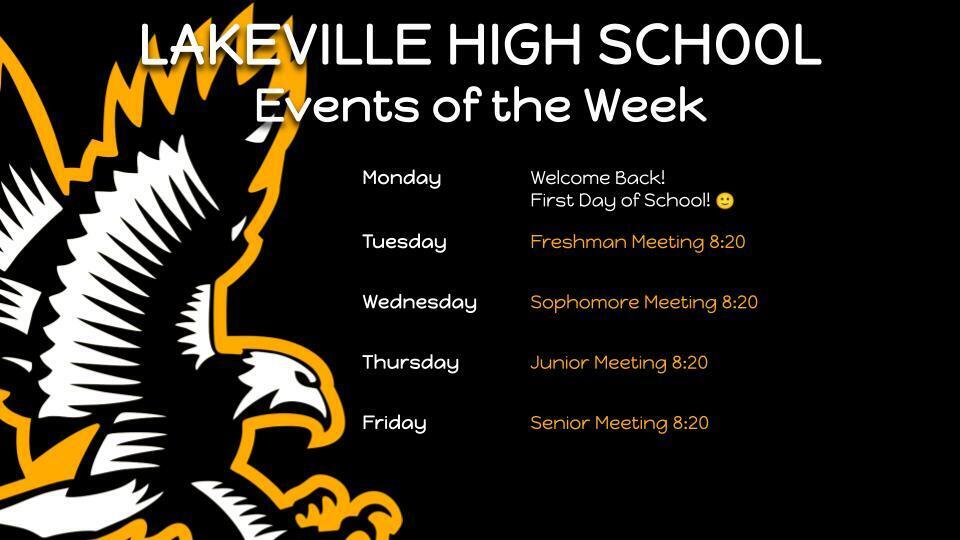 High School Athletics and Events of the Week