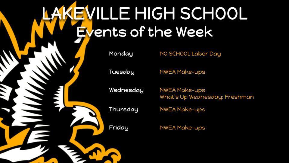 High School Athletics and Events of the Week