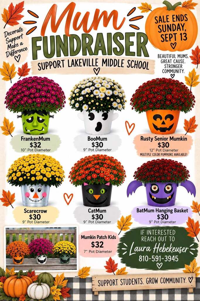 MUM FUNDRAISER FLYER