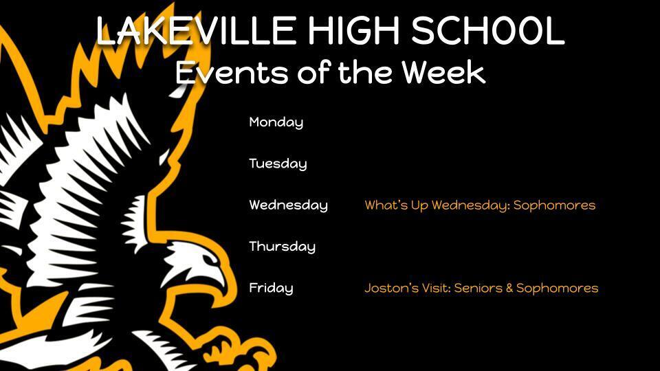 High School Athletics and Events of the Week