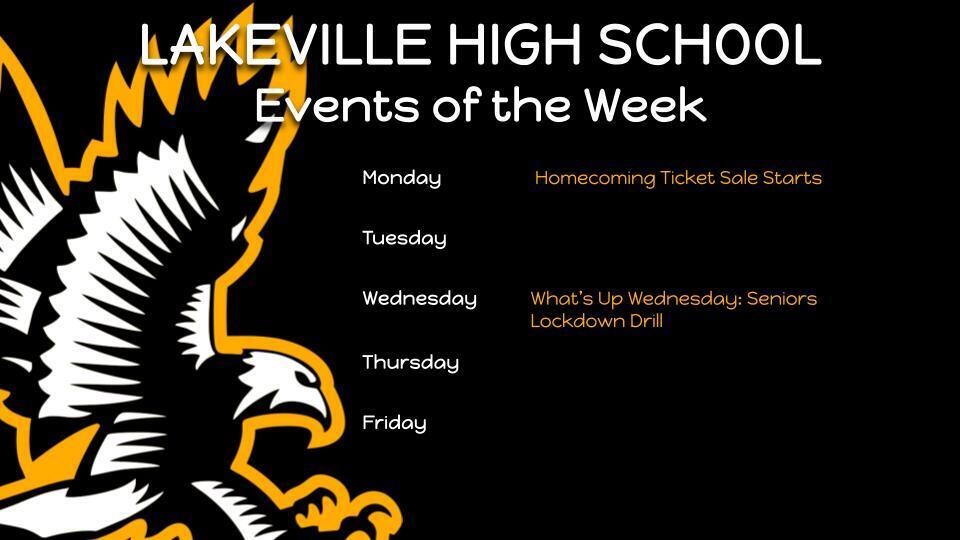 High School Athletics and Events of the Week