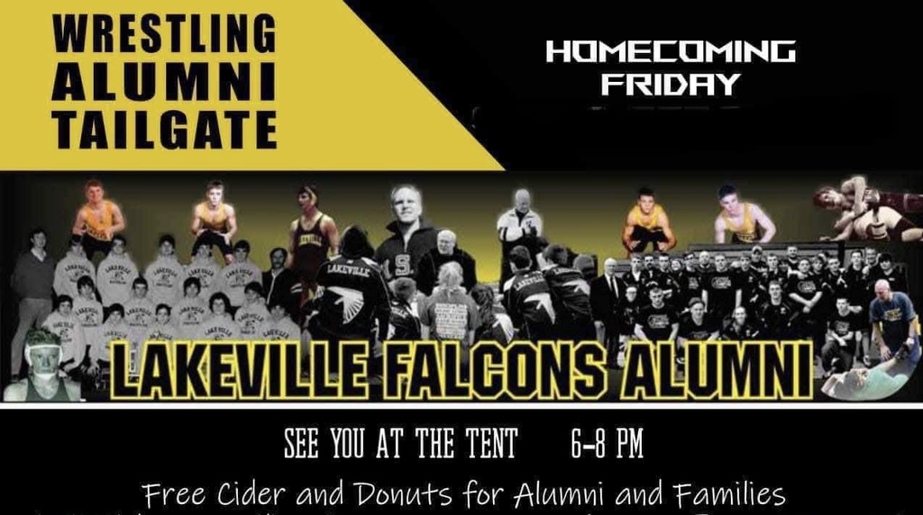 This is a free homecoming tailgate event. Join us for donuts and cider as we cheer on our Falcon Football team! 