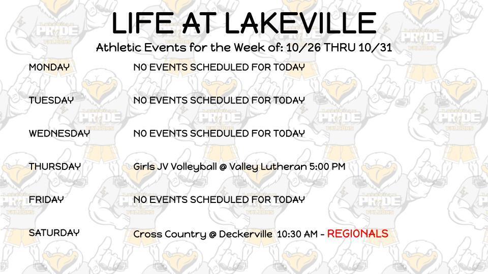 High School Athletics and Events of the Week