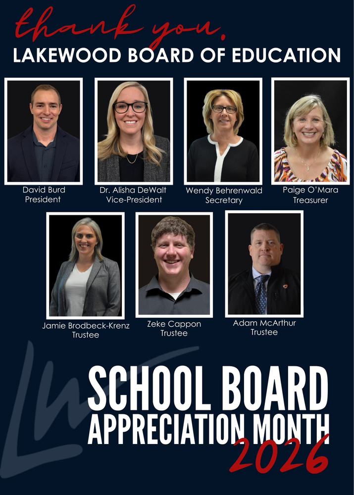 LPS School Board Appreciation Month