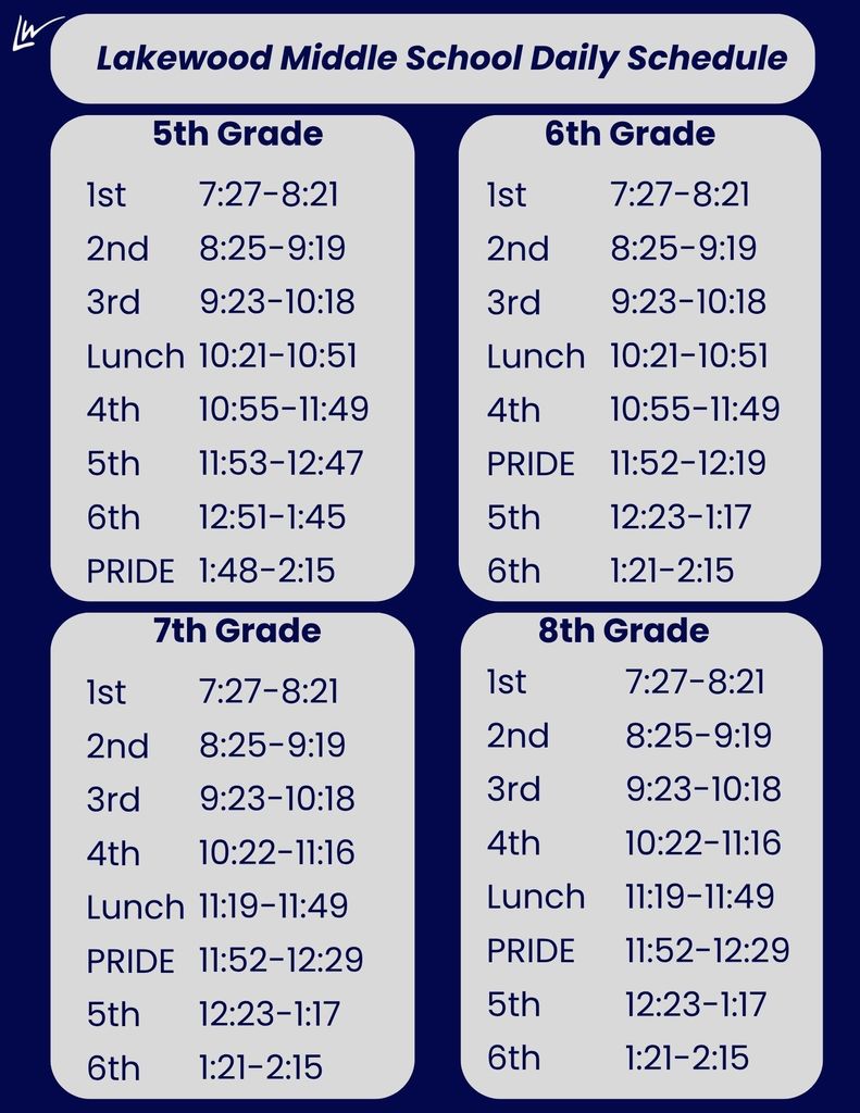 daily time schedule