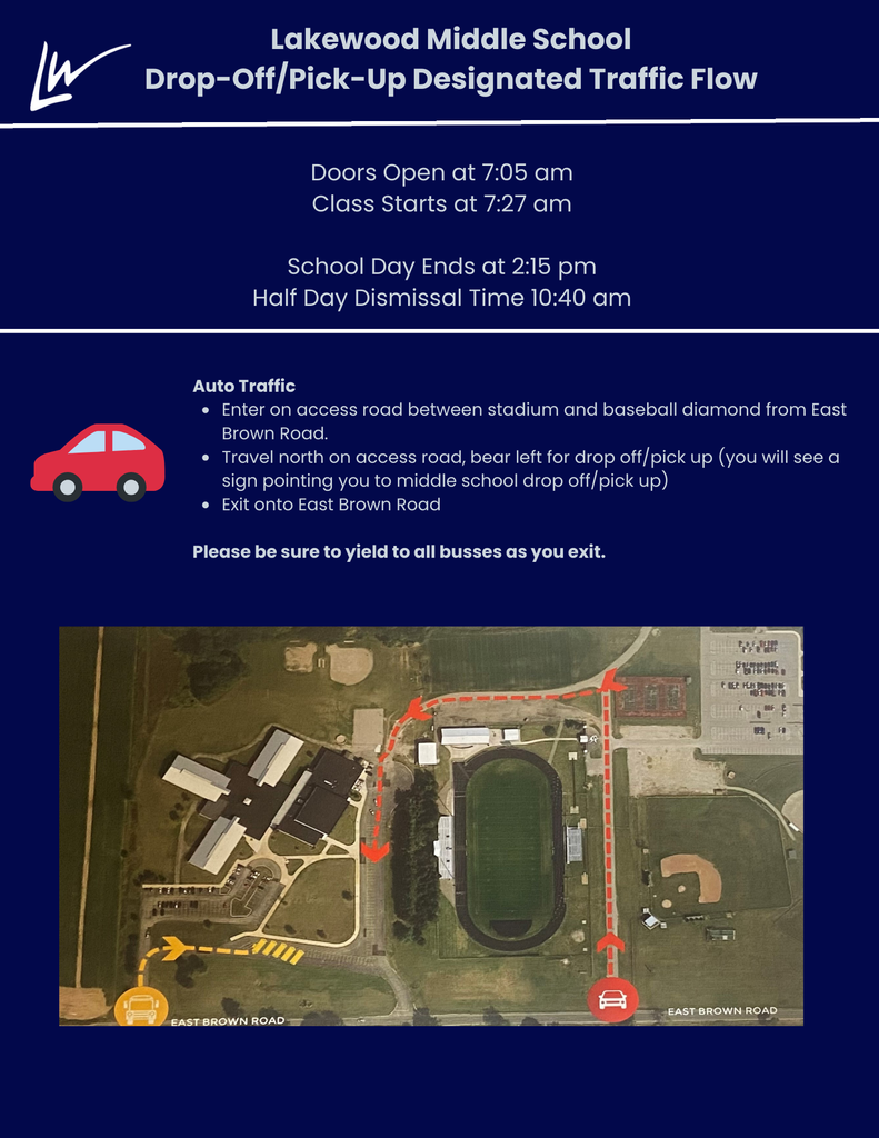 Drop Off/Pick Up Traffic Flow