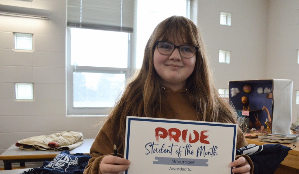 Lakewood Middle School Students of the Month [November & December]