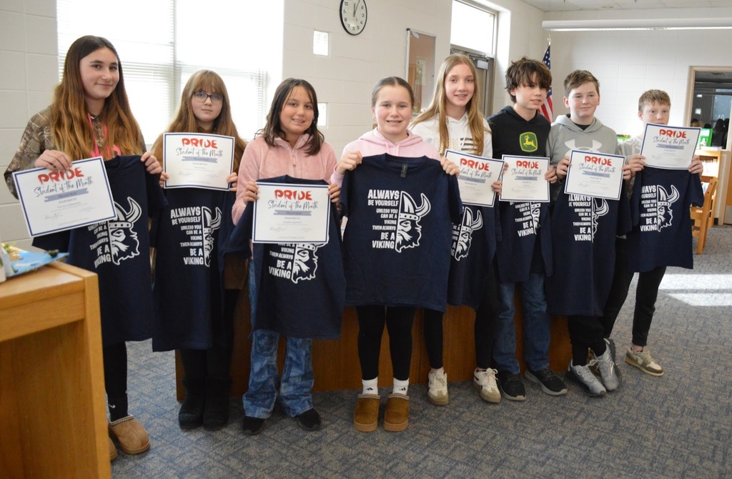 Lakewood Middle School Students of the Month [November & December]