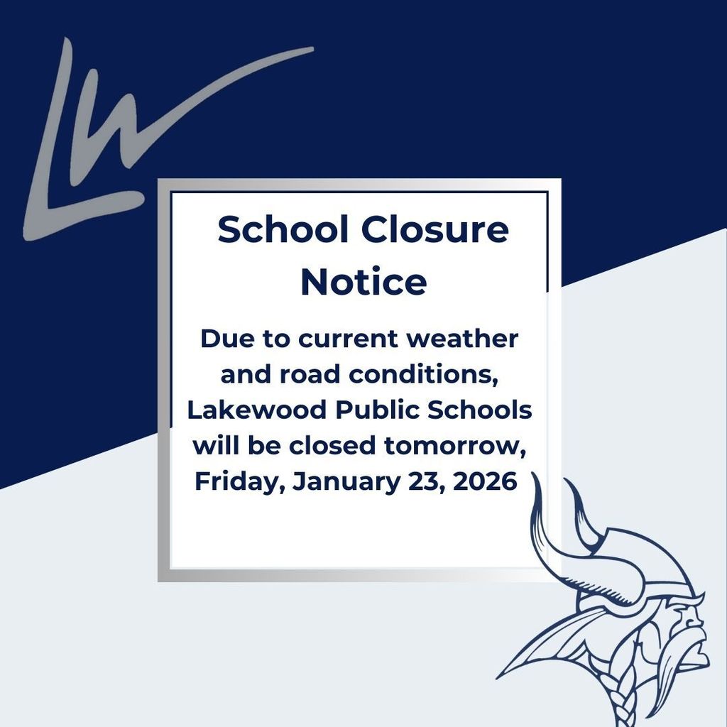 LPS School Closure Notice – Friday, January 23, 2026