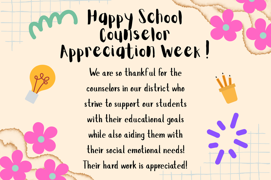 Happy School Counselor Appreciation Week