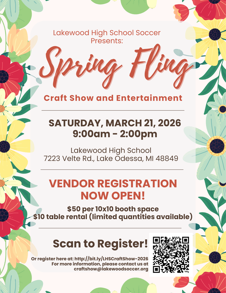 2026 Spring Fling Craft Show Vendor Flyer Final