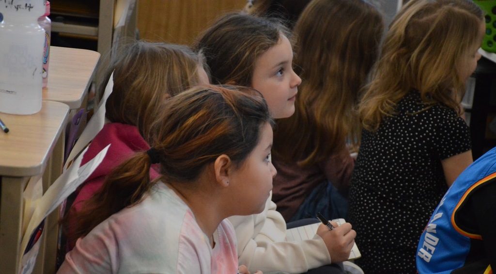 Students in Mrs. Sptizley class learning