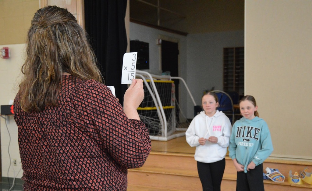 Students participating in March Multipcation Madness 