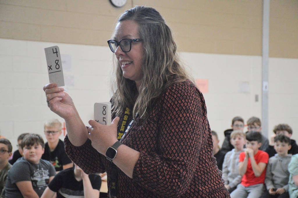 Students participating in March Multipcation Madness 