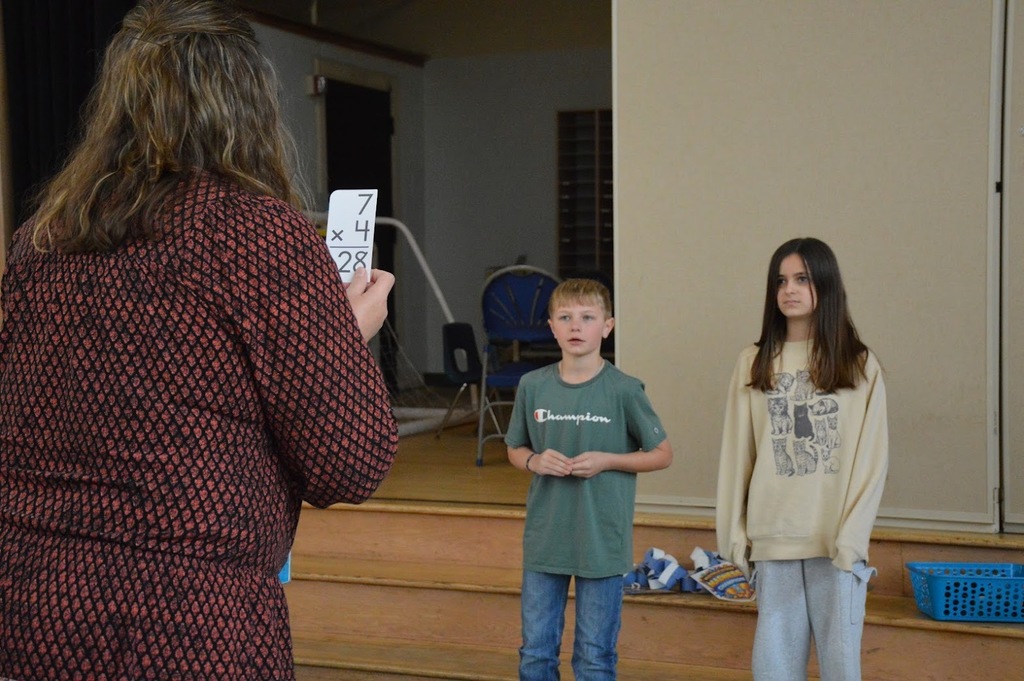 Students participating in March Multipcation Madness 