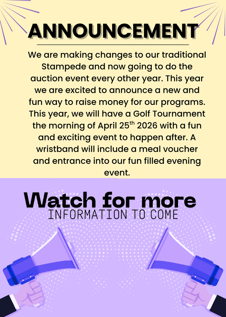 Stampede Announcement