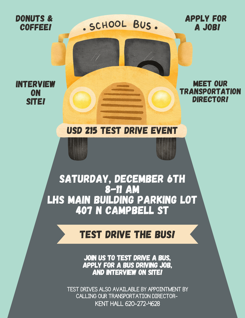 Bus test drive event