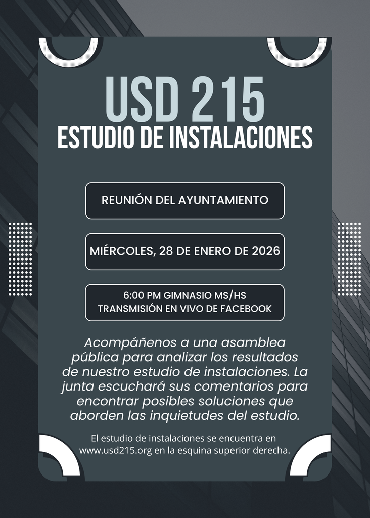 Town Hall Meeting Flyer - Spanish