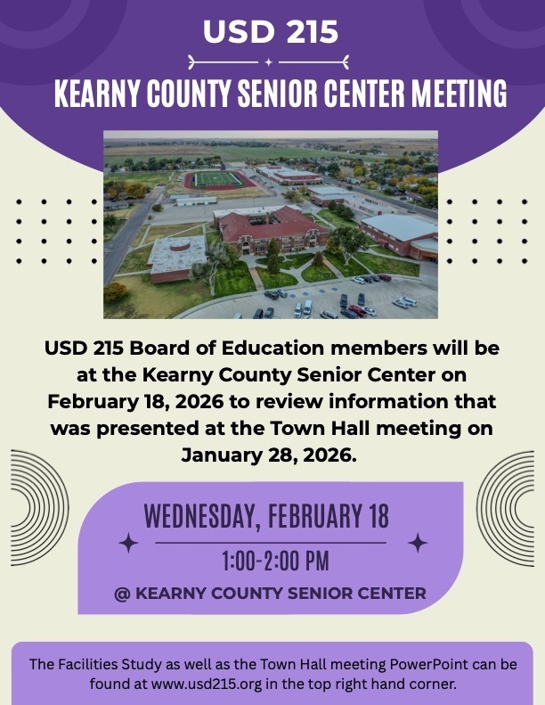 Senior Center Meeting Flyer