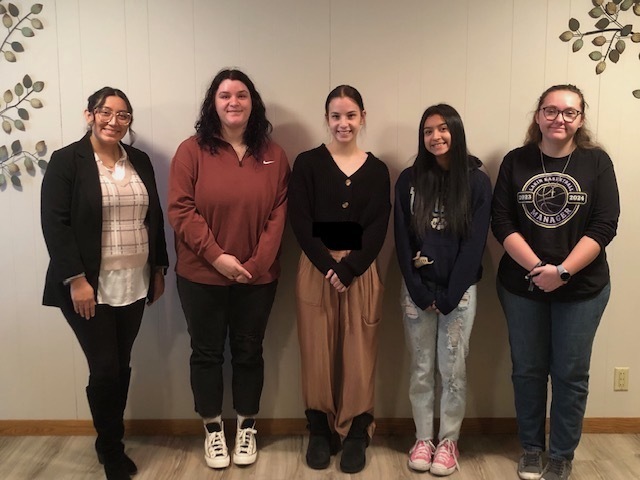 Maria, Emmy, Olivia, Odaliz, Alli