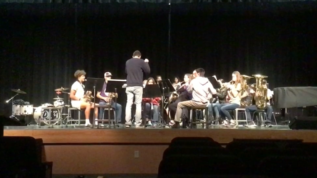 7-12 band rehearsal photo