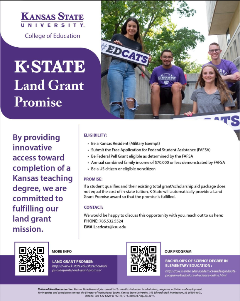 K-State Land Grant Promise