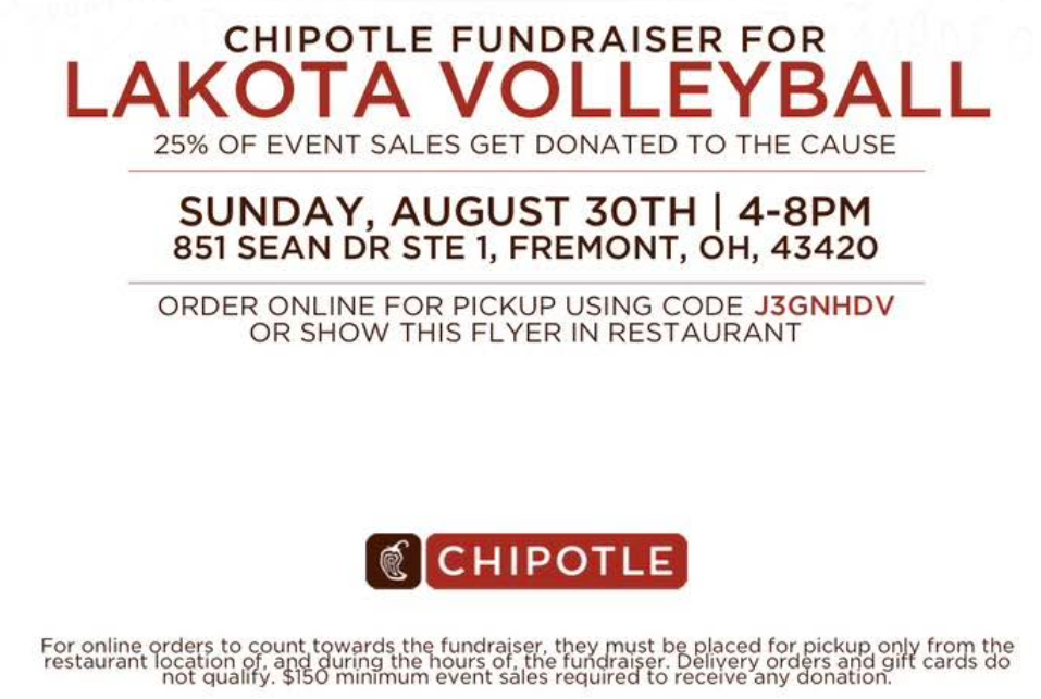 Chipotle Fundraiser Image