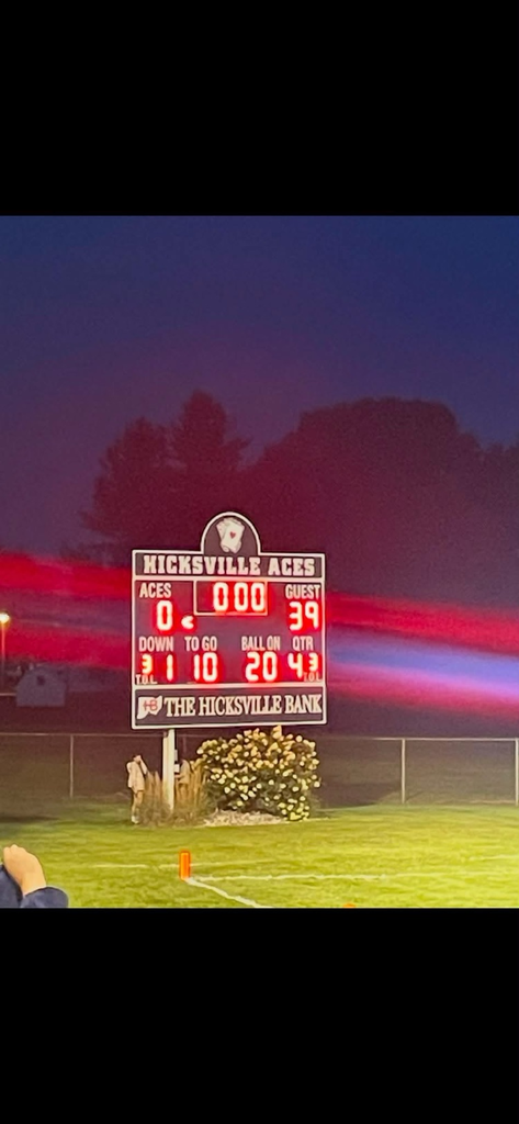 Score -- Lakota vs. Hicksville