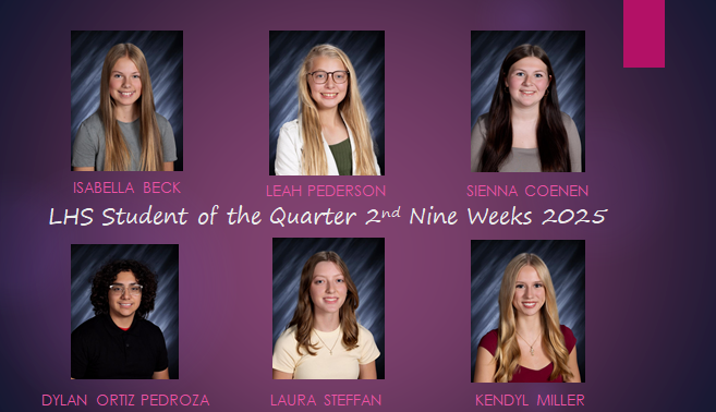 LHS STUDENT OF QUARTER