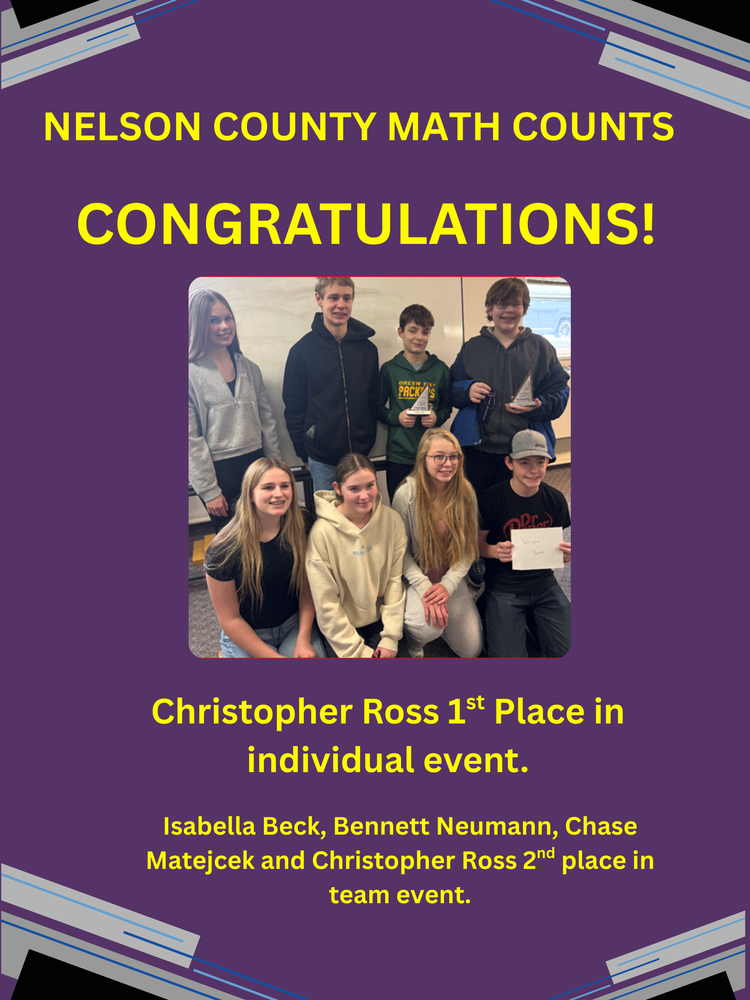 Nelson County Math Counts