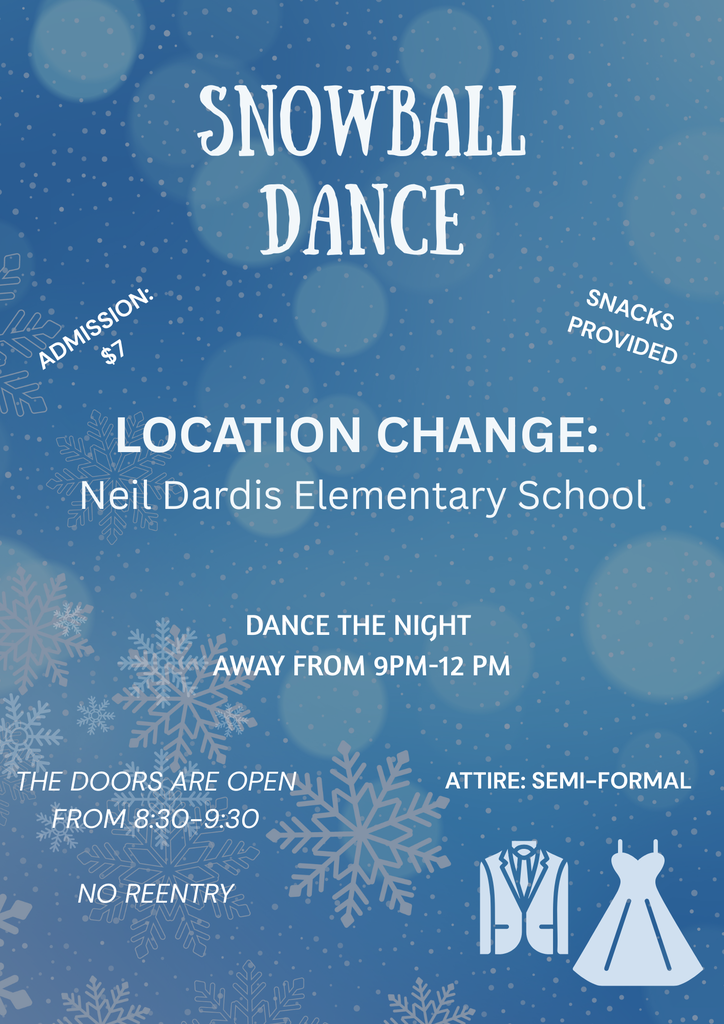 snowball dance location change