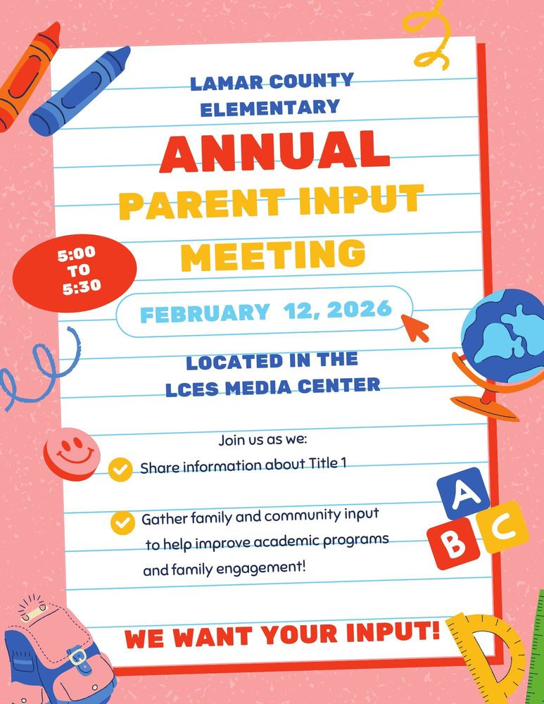 Parent Input Meeting