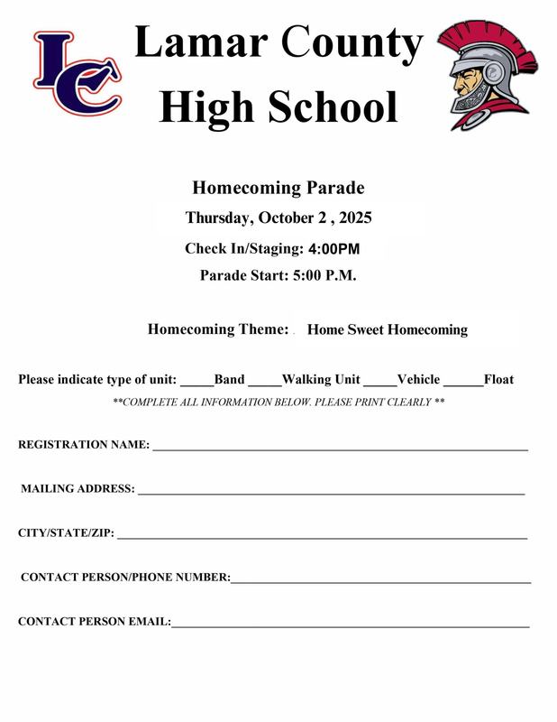 Parade Form